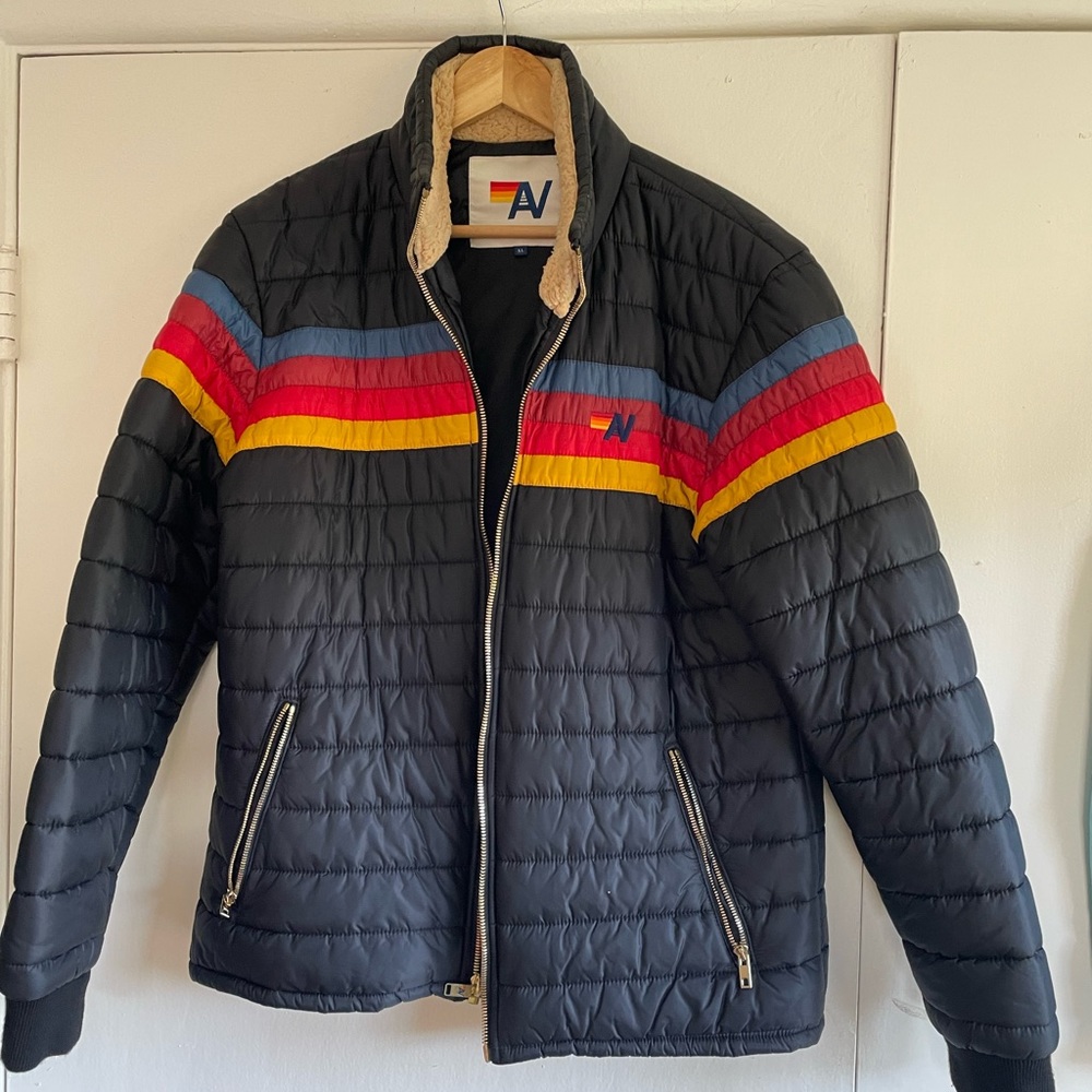 Gorgeous aviator Nation Men's puffer- worn twice maybe-